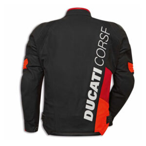 Ducati Corse Evo Motorbike Racing Leather Jacket - Image 2