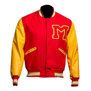 Micheal Jackson Thriller Varsity Letterman Bomber Jacket - Image 1