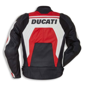 Ducati Corse Evo Motorbike Racing Leather Ultimate Safety Gear Jacket - Image 2